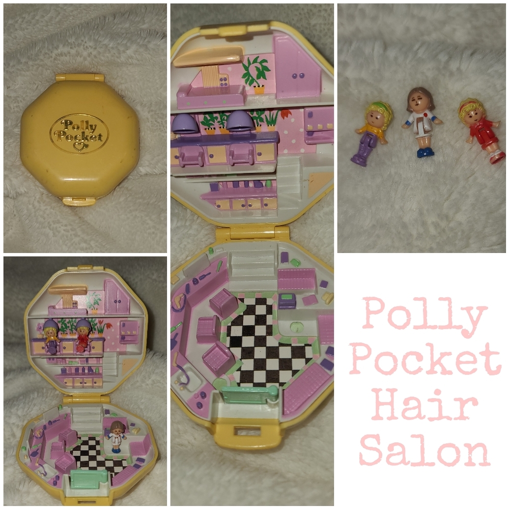*Vintage* Polly Pocket Hair Salon from 1990